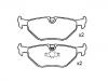 Bremsbelagsatz, Scheibenbremse Brake Pad Set:34 21 1 158 266