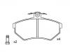 Bremsbelagsatz, Scheibenbremse Brake Pad Set:357 698 151 B