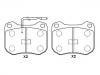 Plaquettes de frein Brake Pad Set:4248.34