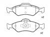 Plaquettes de frein Brake Pad Set:YS61-2K021-AA