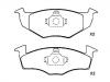 Pastillas de freno Brake Pad Set:1H0 698 151 A