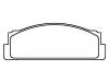 Plaquettes de frein Brake Pad Set:SE-127165005A