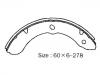 Zapata de freno Brake Shoe Set:NR4036