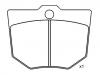 Bremsbelagsatz, Scheibenbremse Brake Pad Set:351668