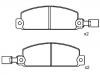 Bremsbelagsatz, Scheibenbremse Brake Pad Set:140389