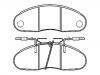 Bremsbelagsatz, Scheibenbremse Brake Pad Set:5000 295 329