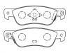 Bremsbelagsatz, Scheibenbremse Brake Pad Set:8-94317-037