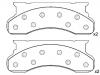 Plaquettes de frein Brake Pad Set:E4TZ-2001-B