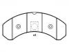 Pastillas de freno Brake Pad Set:8 284 000 106