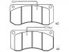 Bremsbelagsatz, Scheibenbremse Brake Pad Set:5000 297 808