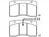 Brake Pad Set:9316 1314