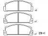 Pastillas de freno Brake Pad Set:4 296 669