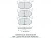 Pastillas de freno Brake Pad Set:180375