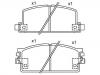 Bremsbelagsatz, Scheibenbremse Brake Pad Set:43 17 973