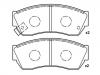 Bremsbelagsatz, Scheibenbremse Brake Pad Set:55200-61880