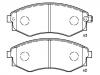 Pastillas de freno Brake Pad Set:58101-28A00