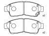 Bremsbelagsatz, Scheibenbremse Brake Pad Set:04465-05010