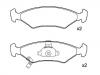 Pastillas de freno Brake Pad Set:0K2A2-33-23Z