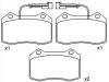 Plaquettes de frein Brake Pad Set:7 736 222 7