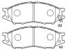 Bremsbelagsatz, Scheibenbremse Brake Pad Set:41060-6N091