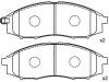 Plaquettes de frein Brake Pad Set:41060-7Z025