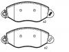 Bremsbelagsatz, Scheibenbremse Brake Pad Set:1 318 147