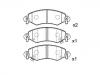 Bremsbelagsatz, Scheibenbremse Brake Pad Set:9 194 893