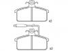 Brake Pad Set:8E0 211 650 81