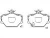 Bremsbelagsatz, Scheibenbremse Brake Pad Set:451 421 02 10