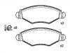 тормозная кладка Brake Pad Set:4252.12