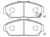 Brake Pad Set:45022-ST7-000