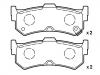 Pastillas de freno Brake Pad Set:44060-44B90