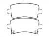 Plaquettes de frein Brake Pad Set:16586609