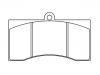 Bremsbelagsatz, Scheibenbremse Brake Pad Set:28-74852